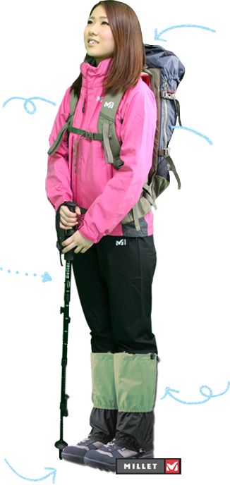 Lady with Rental Items